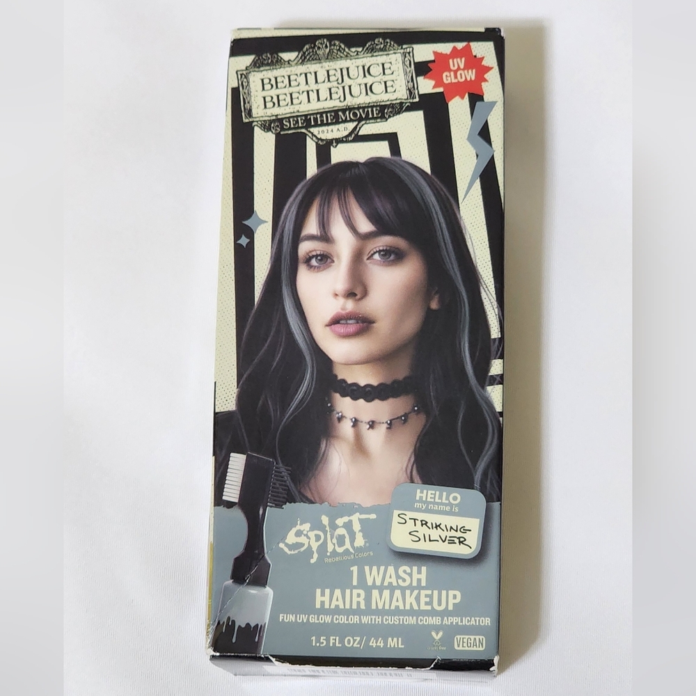New Splat UV BeetleJuice Hair Makeup